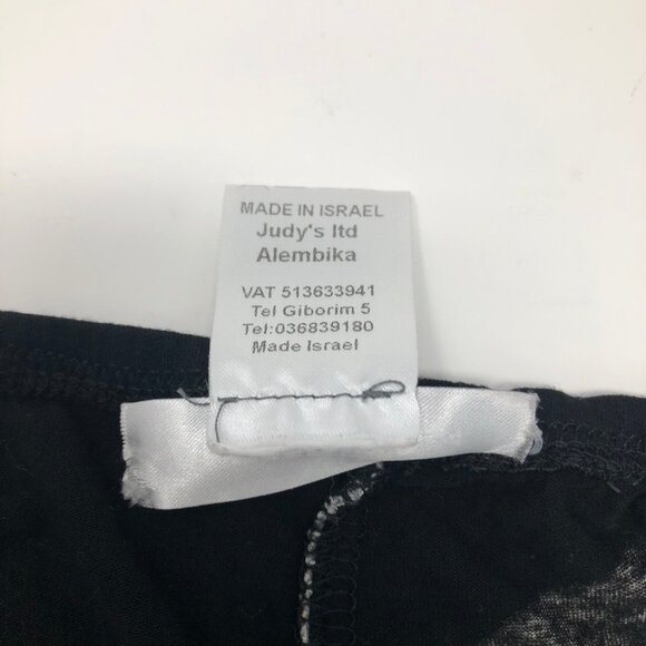 Alembika Black Polka Dot Leggings Size 4 - Picture 6 of 6